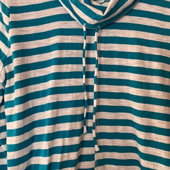 Chico’s Zenergy Stripe Mix Top - Picture 3 of 6